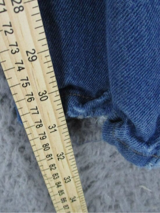 Wrangler Jeans Mens 40x32 Medium Wash Cotton High Rise FR 47 Regular Fit *Read* - Picture 11 of 16